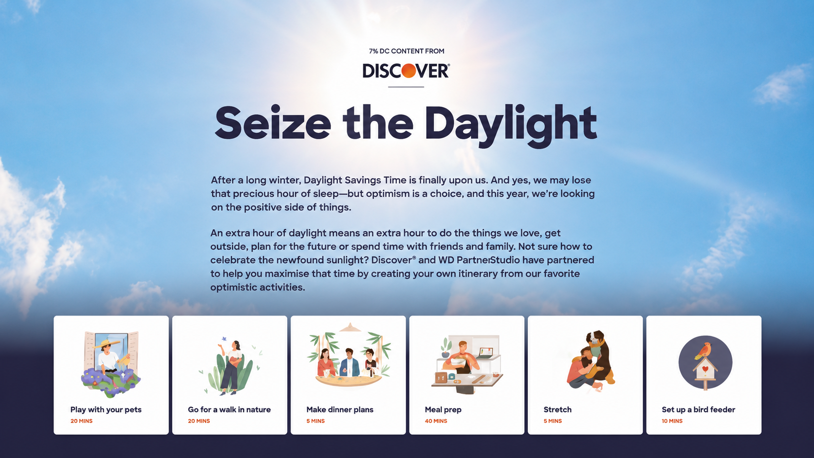 Seize The Daylight